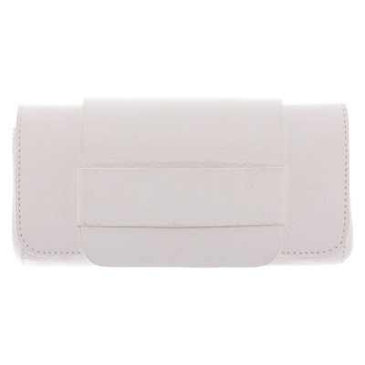 Pedro Garcia Clutch Bag Leather in White
