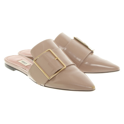 Bally Slippers/Ballerinas Leather in Nude