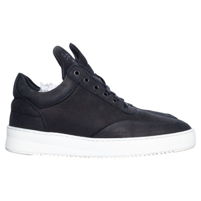 Filling Pieces Trainers Leather in Black