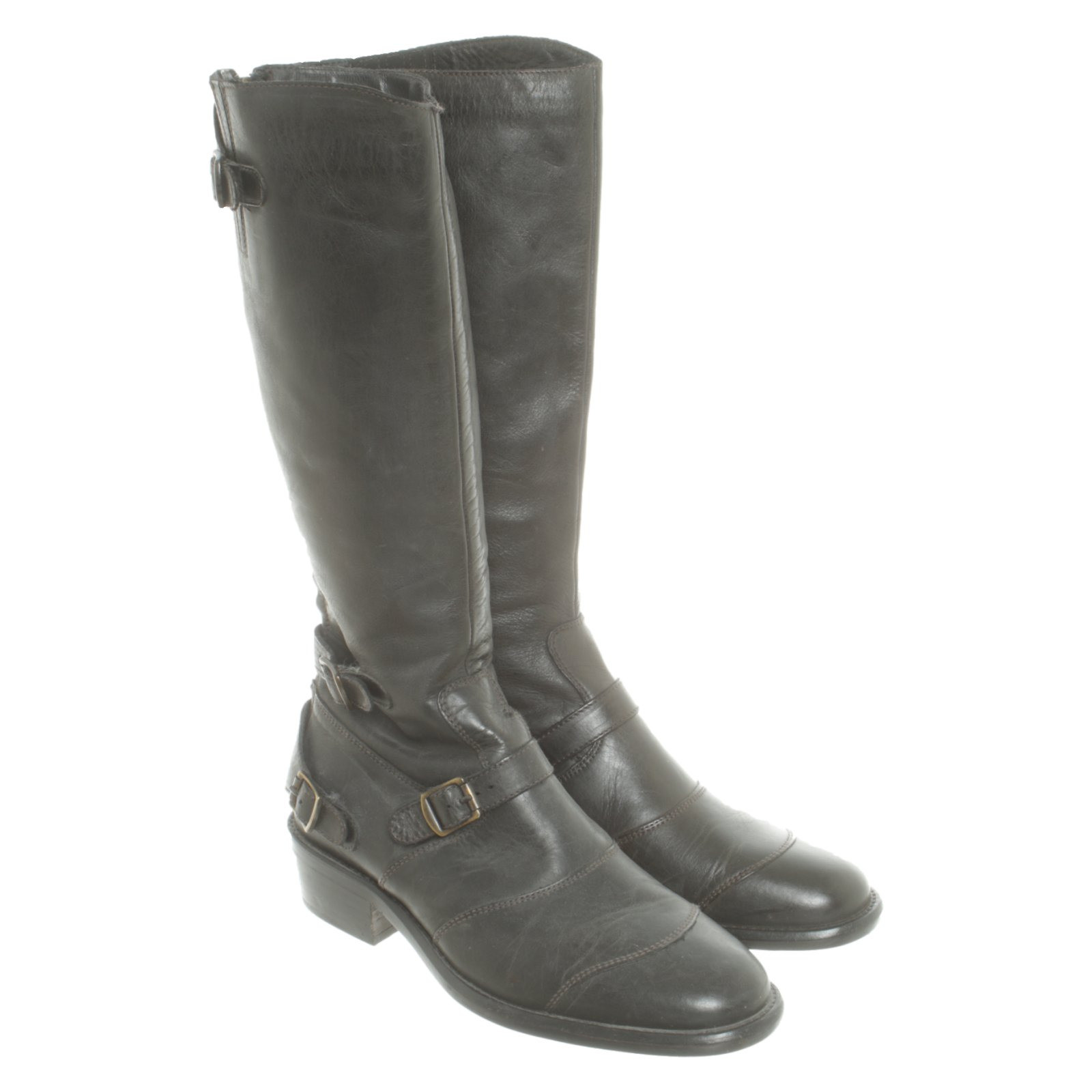 Gracias corazón Restricción BELSTAFF Women's Boots Leather in Black Size: EU 38
