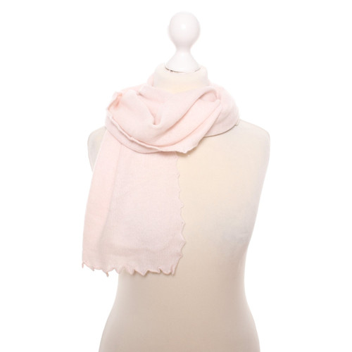 REPEAT CASHMERE Damen Schal/Tuch aus Kaschmir in Rosa / Pink