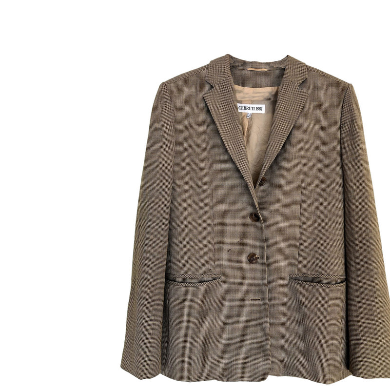 CERRUTI 1881 Damen Blazer in Ocker Gr e IT 42