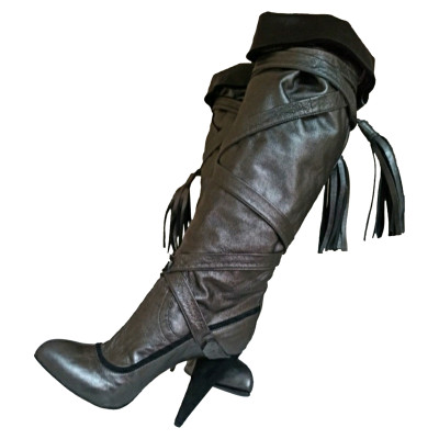 John Galliano Boots Leather