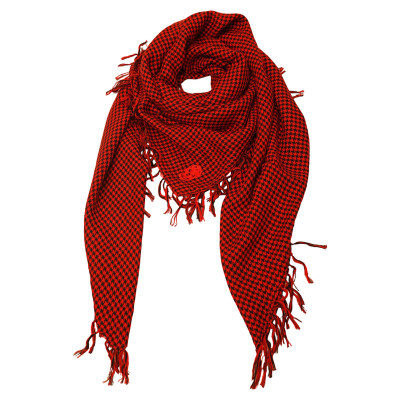 Alexander McQueen Scarf/Shawl Wool in Red