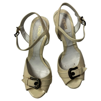 Fendi Sandals Patent leather