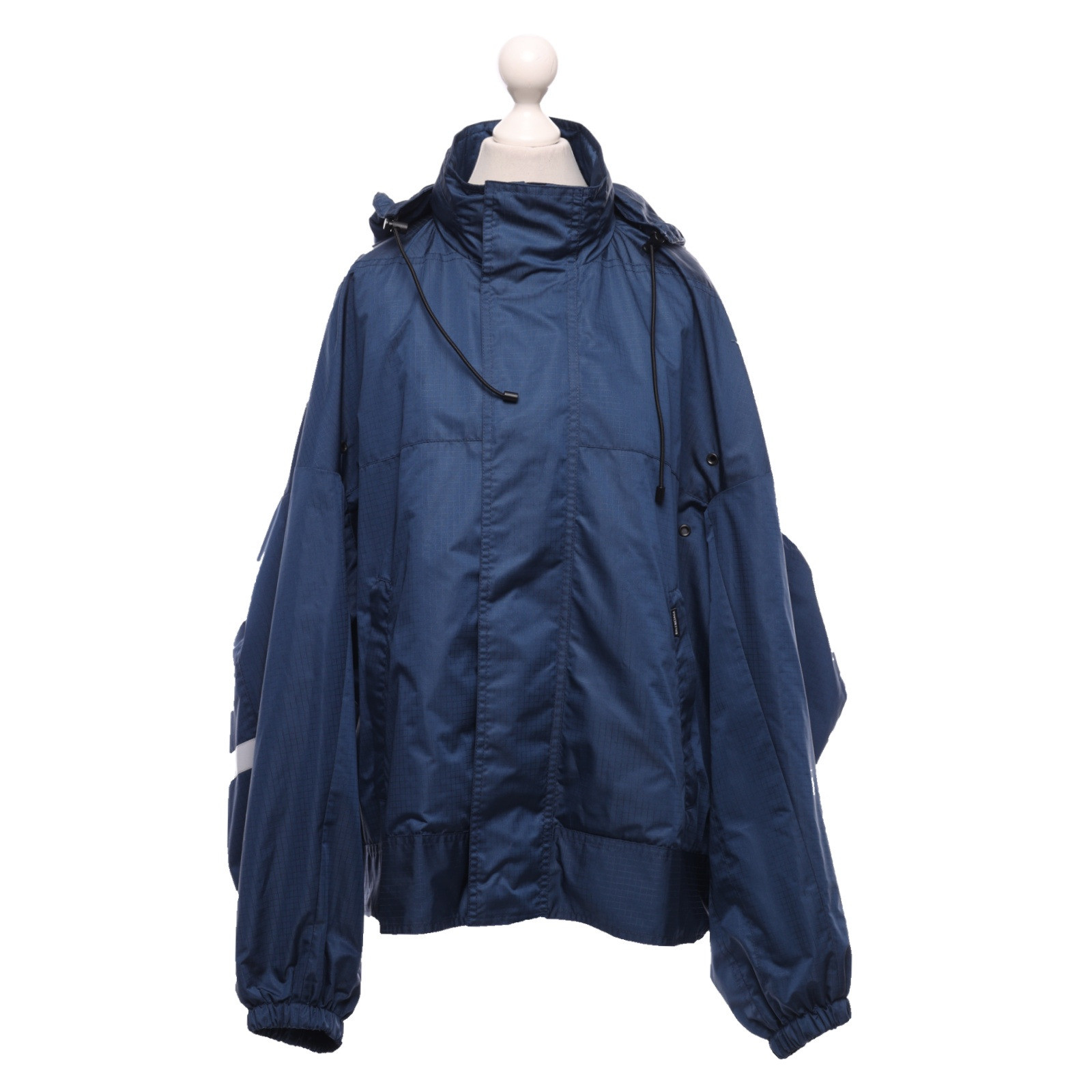 BALENCIAGA Women's Jacke/Mantel in Blau Size: FR 36