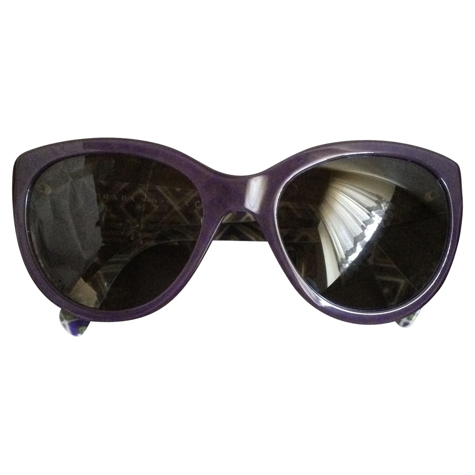 PRADA Women's Sunglasses in Violet | Second Hand