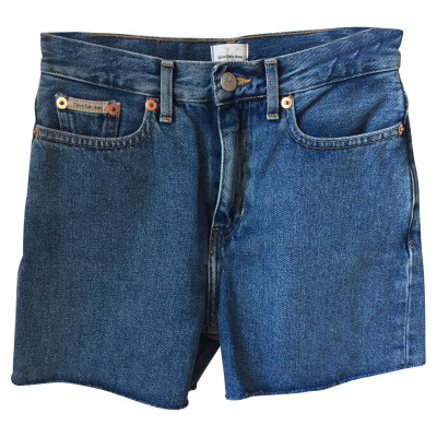 Calvin Klein Shorts aus Jeansstoff in Blau