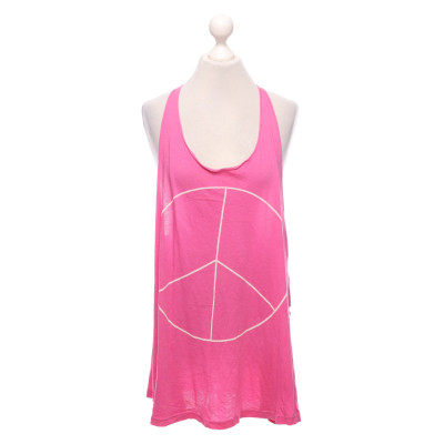 Wildfox Top Cotton in Pink