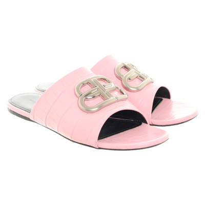 Balenciaga Sandals Leather in Pink