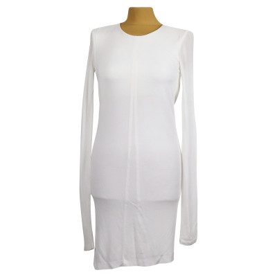 T By Alexander Wang Kleid aus Viskose in Weiß