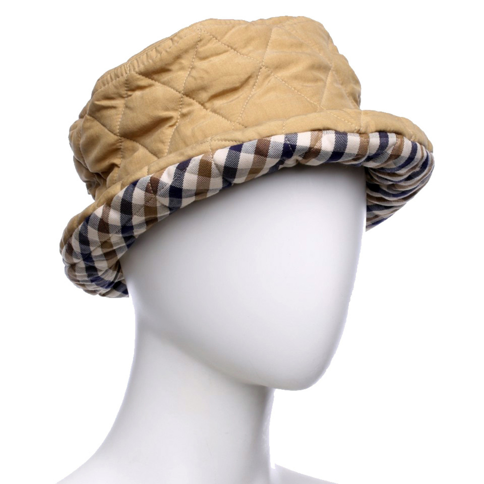 AQUASCUTUM Women's Hat/Cap in Beige | Second Hand