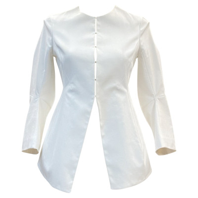 Christian Dior Blazer Cotton in White