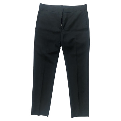 Acne Trousers Cotton in Black