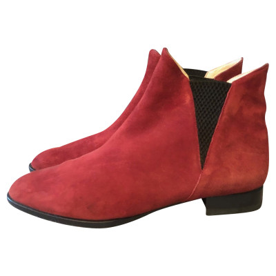 Bally Ankle boots Suede in Bordeaux