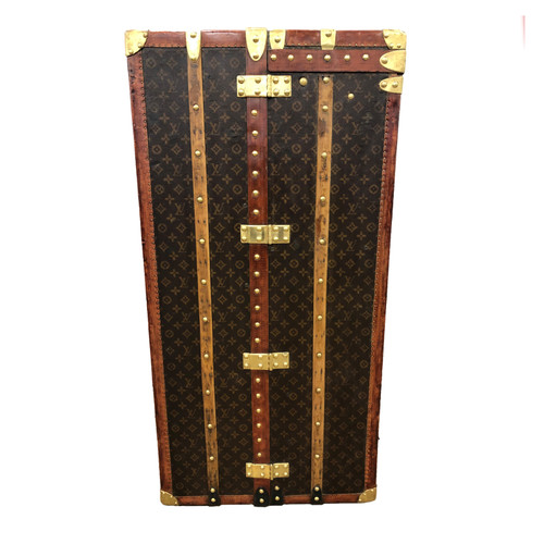 LOUIS VUITTON Damen Antiker XL Schrankkoffer aus den „Goldenen 20ern“