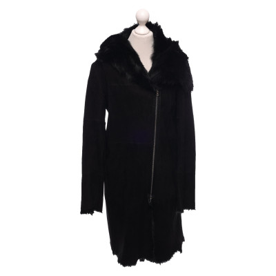 Vent Couvert Jacket/Coat Fur in Black