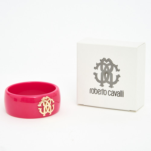 ROBERTO CAVALLI Women's Armreif/Armband in Rosa / Pink