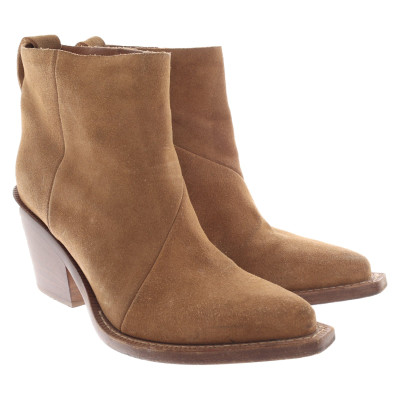Acne Ankle boots Suede in Brown