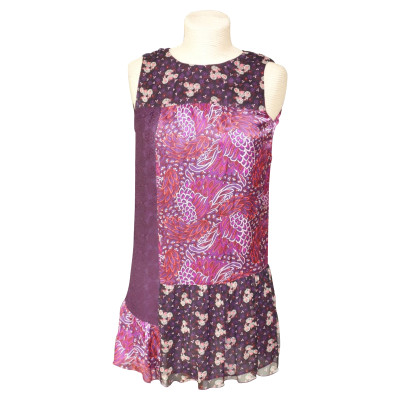 Anna Sui Silk dress with pattern