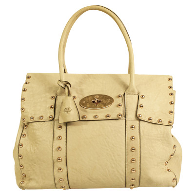 Mulberry Bayswater Leer in Crème
