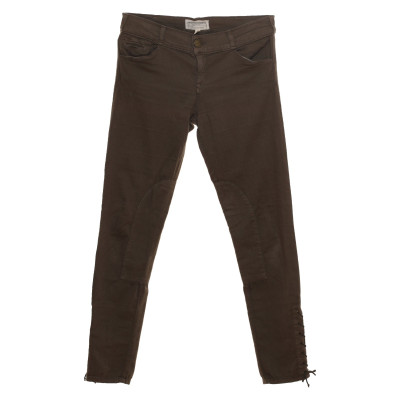 Current Elliott Trousers Cotton in Olive