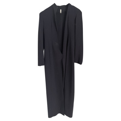 Donna Karan Anzug aus Baumwolle in Schwarz