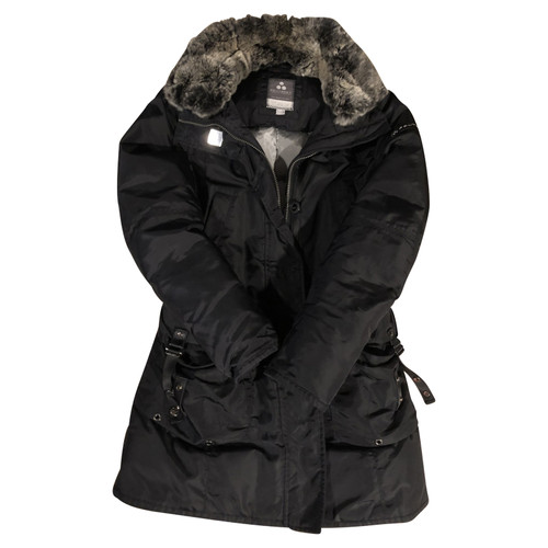 PEUTEREY Women's Jacke/Mantel in Schwarz Size: XXS