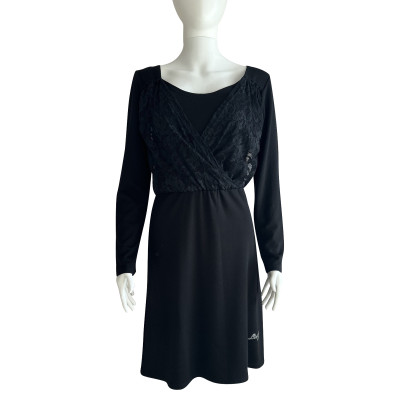 Liu Jo Kleid aus Baumwolle in Schwarz