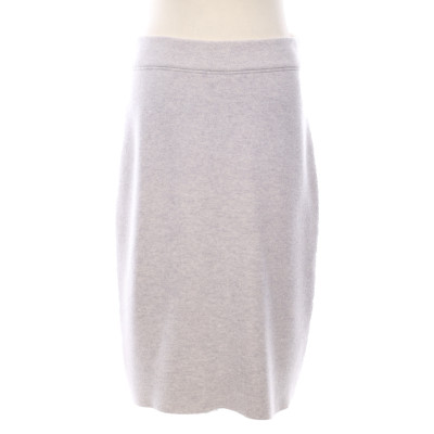 Le Tricot Perugia Skirt in Grey
