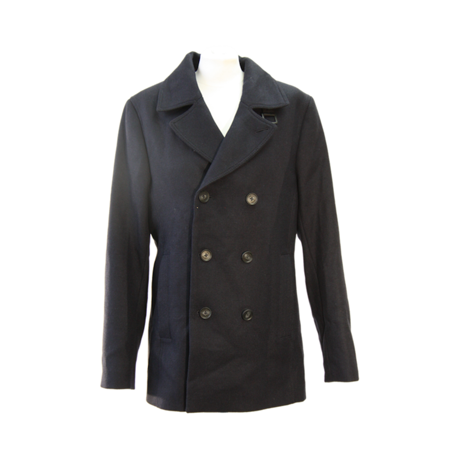 TED BAKER Women's Jacke/Mantel aus Wolle in Blau Size: DE 38