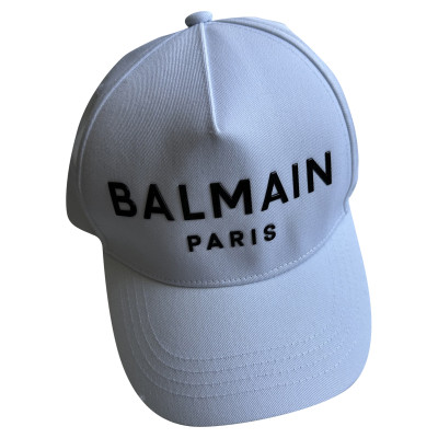Balmain Hat/Cap Cotton in White
