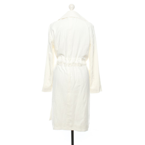 CLUB MONACO Damen Jacke/Mantel in Weiß Größe: M