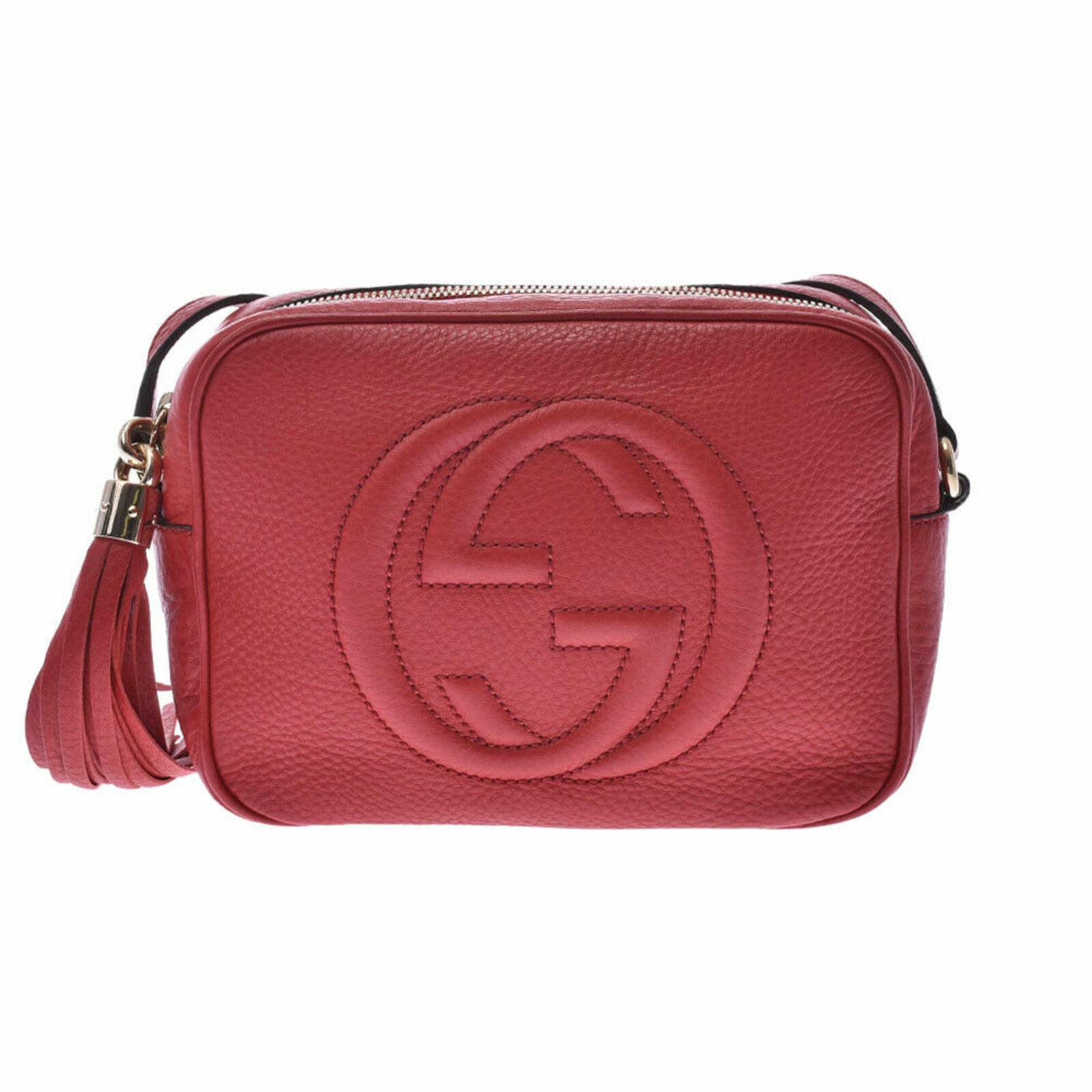 Gucci Soho Disco Bag aus Leder in Rot - Second Hand Gucci Soho Disco Bag  aus Leder in Rot gebraucht kaufen für 1285€ (4568795)