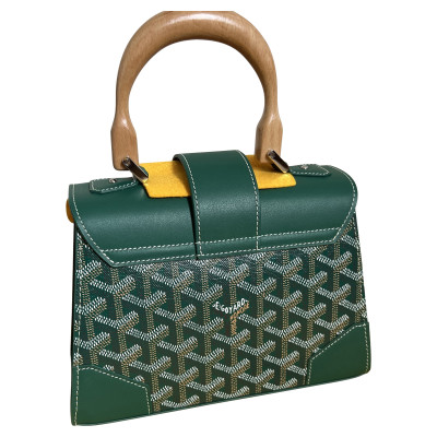 Goyard Handbag Canvas in Green