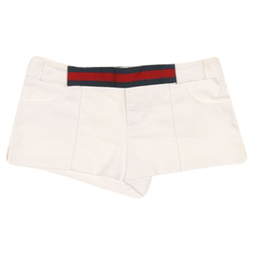 GUCCI Women's Shorts in Weiß Size: IT 40 | Second Hand