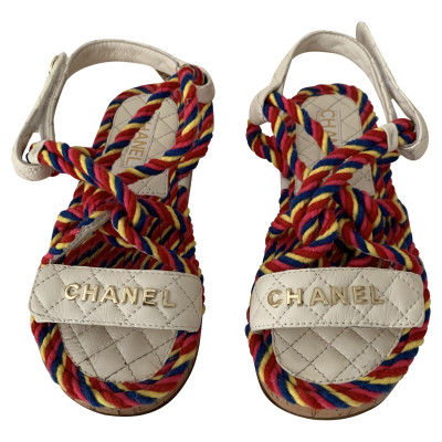 Chanel Sandalen aus Leder