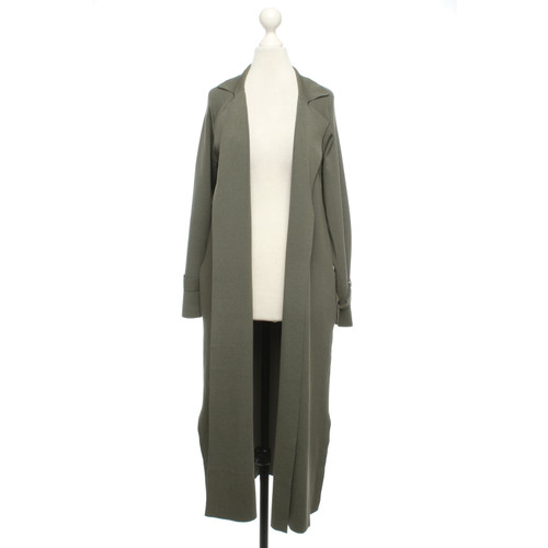 MASSIMO DUTTI Women's Jacke/Mantel in Oliv Size: XS