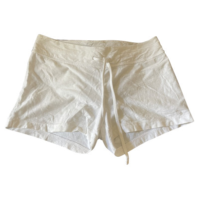James Perse Shorts aus Baumwolle in Weiß