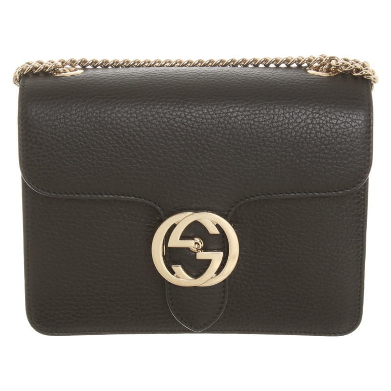 gucci interlocking tasche schwarz