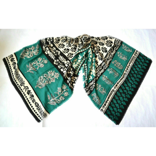 BURBERRY PRORSUM Women's Schal/Tuch aus Kaschmir in Grün