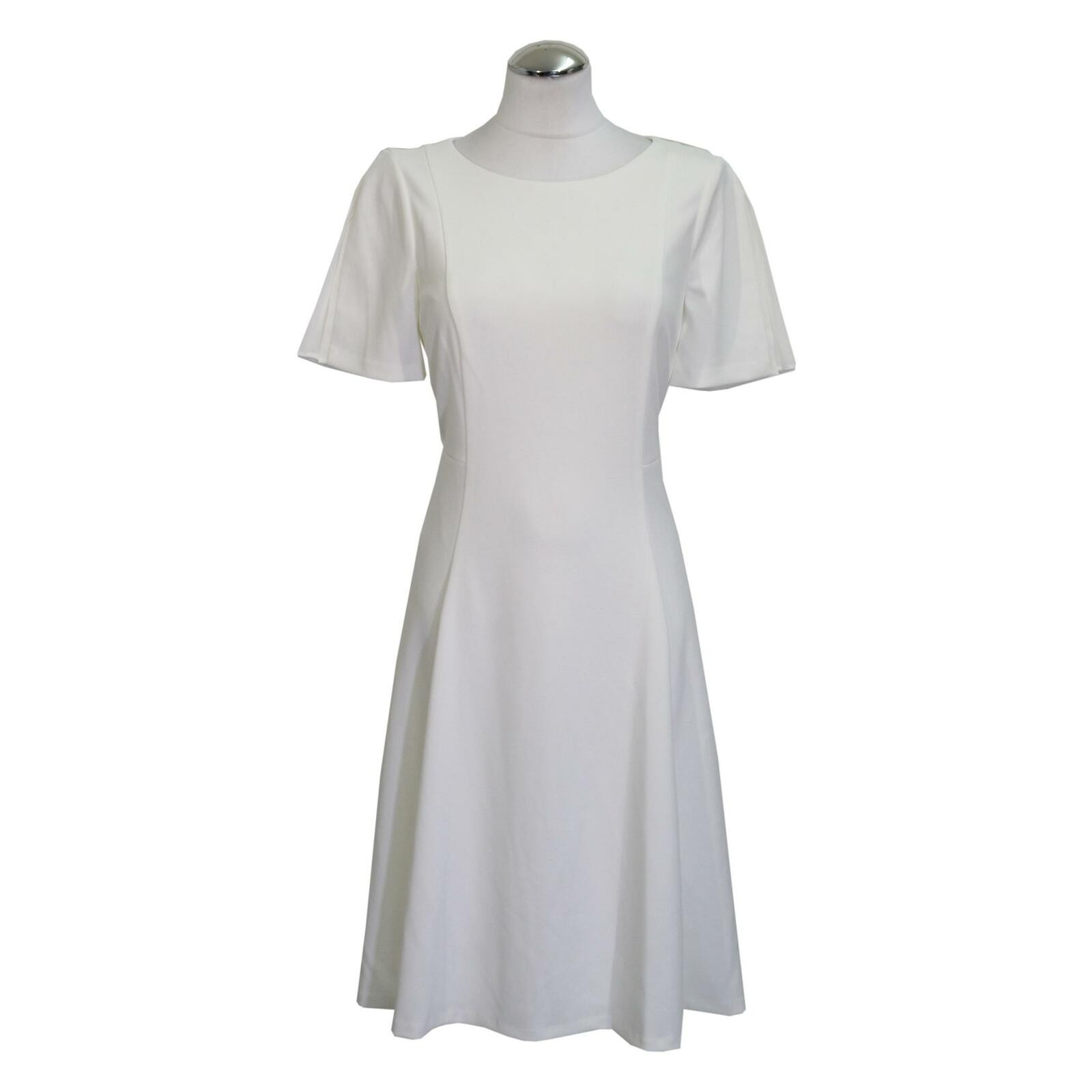 DKNY Women's Kleid in Weiß Size: DE 34 | Second Hand