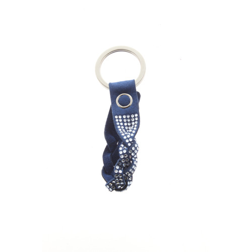 SWAROVSKI Damen Schlüsselanhänger blau | Second Hand