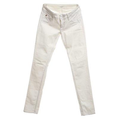 Hudson Skinny Jeans in Weiß