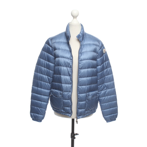 MONCLER Women's Jacke/Mantel in Blau Size: L | Second Hand