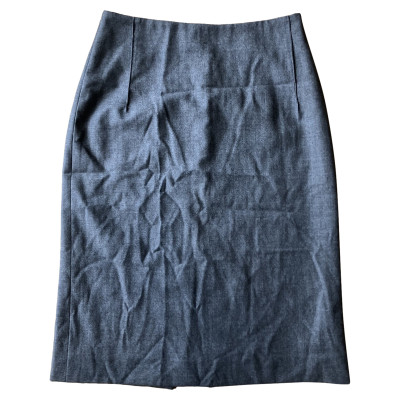 Burberry Skirt Wool in Grey