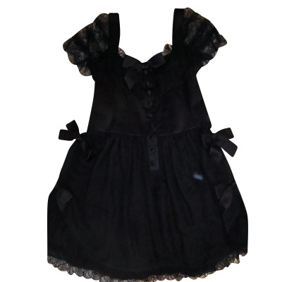 Chanel Dress Silk in Black