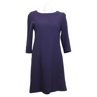 Courrèges Dress Wool in Violet