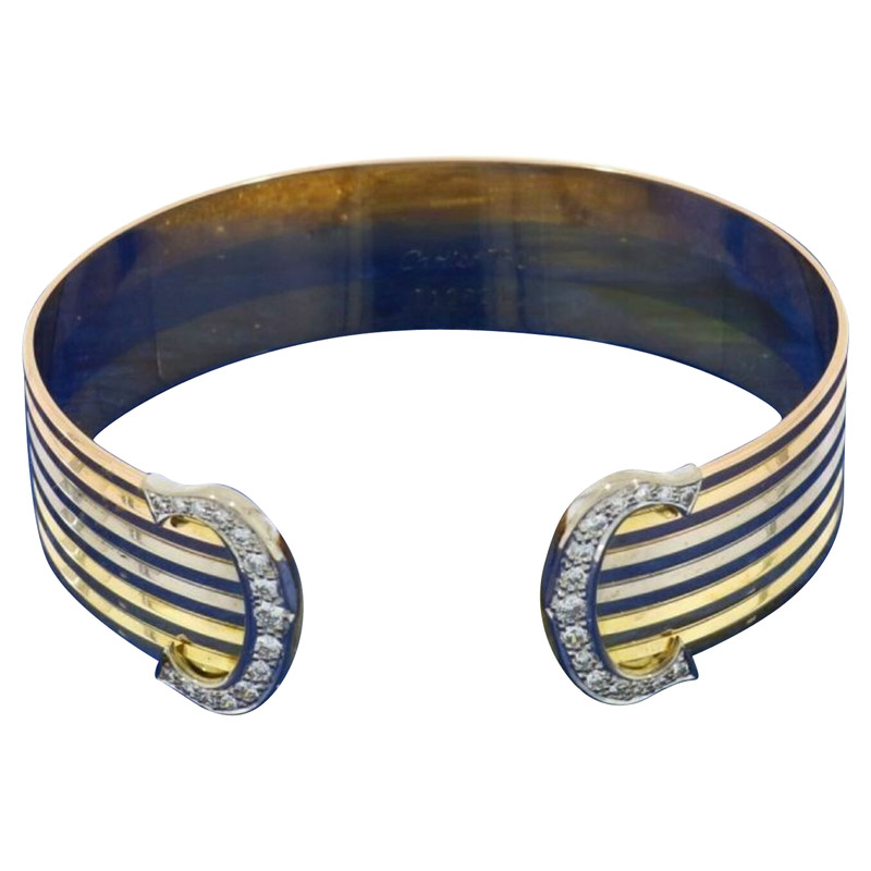 CARTIER Damen Armreif Armband in Gold REBELLE