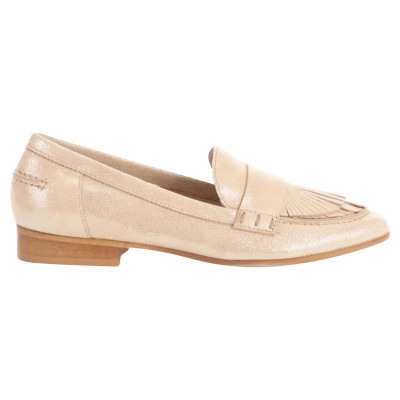 Minelli Slippers/Ballerinas Leather in Gold